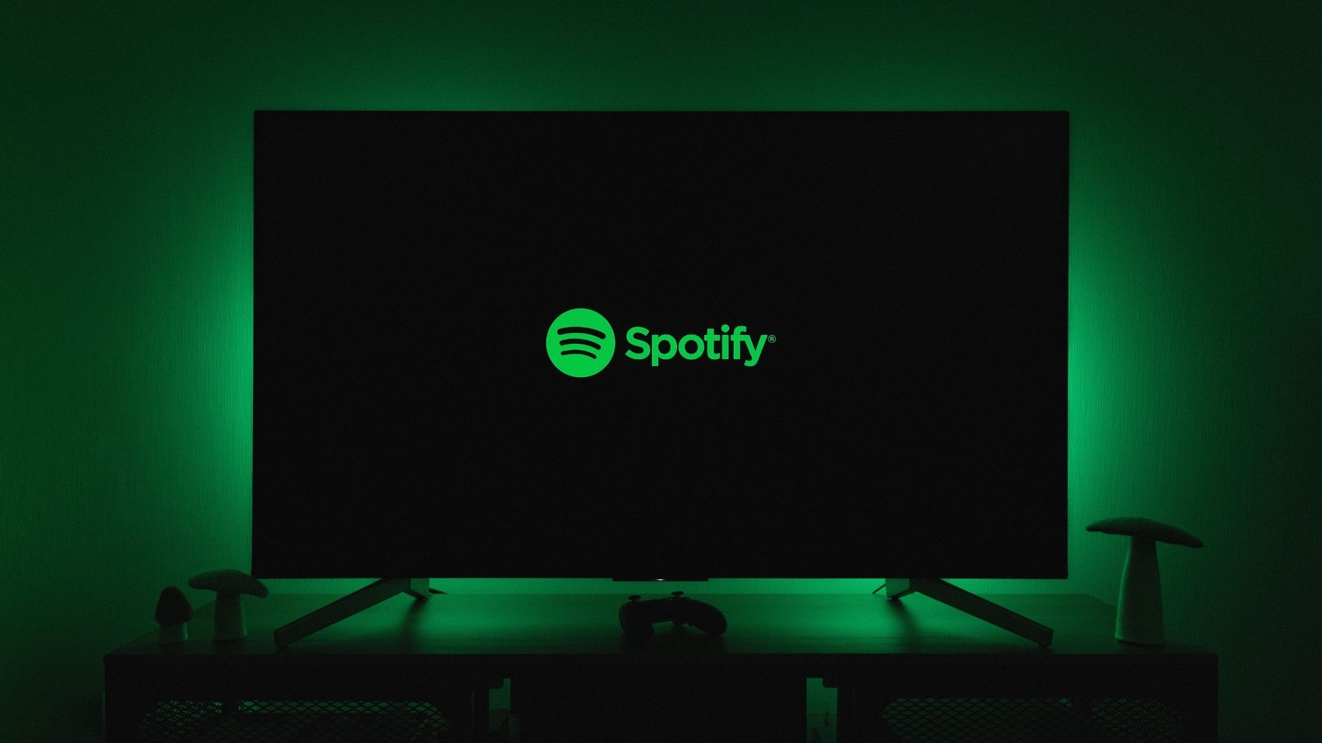 música favorita en tu Smart TV con Spotify