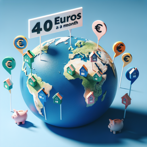 ¿Dónde se puede vivir con 400 euros al mes?